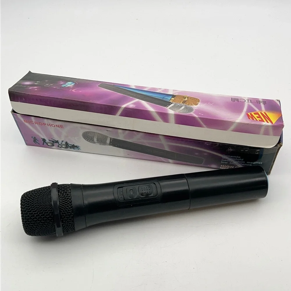 Dynamic Cardioid Wireless Microphone Handheld Neodymium Open Box‎